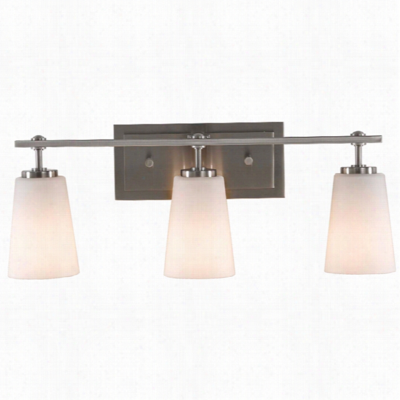 Contemporar Feiss Sunset Drive Case-harden Three Light Bathroom Wall