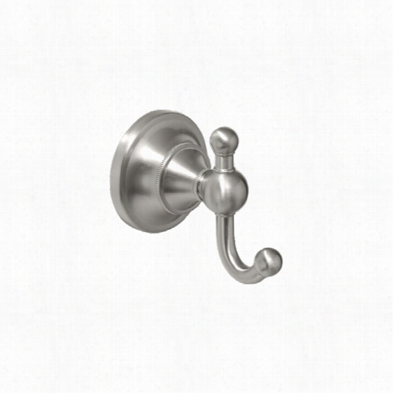 Contemporary Gatco Ti Ara Satin Nickel Finish Robe Hook