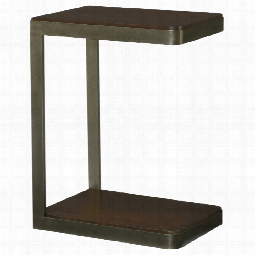 Contemporary Hammary Hidden Treasures Castered ""c""c Herry End Table