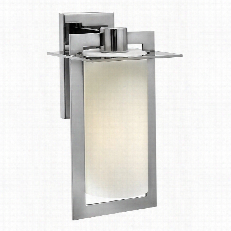Contemporary Hinkley Colfax Steel 15 1/4-inch-h Outdoor Wall Light
