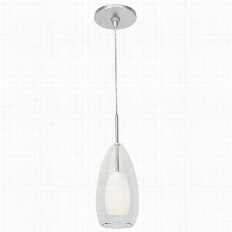 Contemporary Lbl Tear-si C Oax Fsj  Modern Clear Glass Minu Pendant