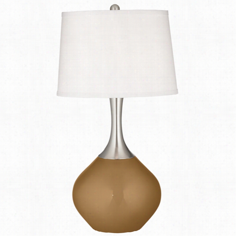 Contemporary Light Bronze Metallic 31-inch-h Table Lamp