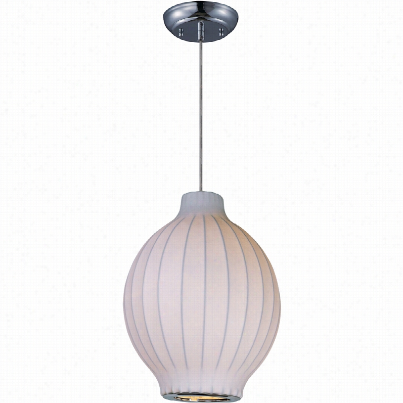 Contemporary Maxim Cocoon 1-light Polishd  Chrome Modern Mini Pendant