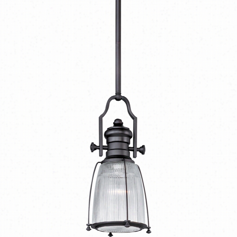 Contemporary Maxim Hi-bay Bronze 9-inch-w Mini Pendant