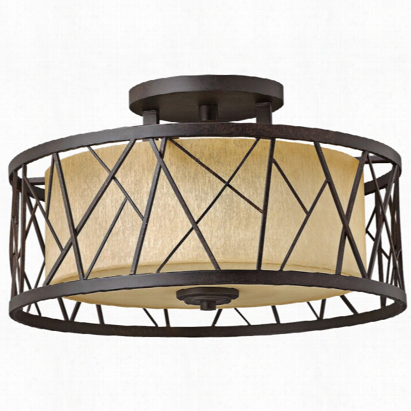 Contemporary Nest Oil-rubbed Bronze Ceiling Ligth