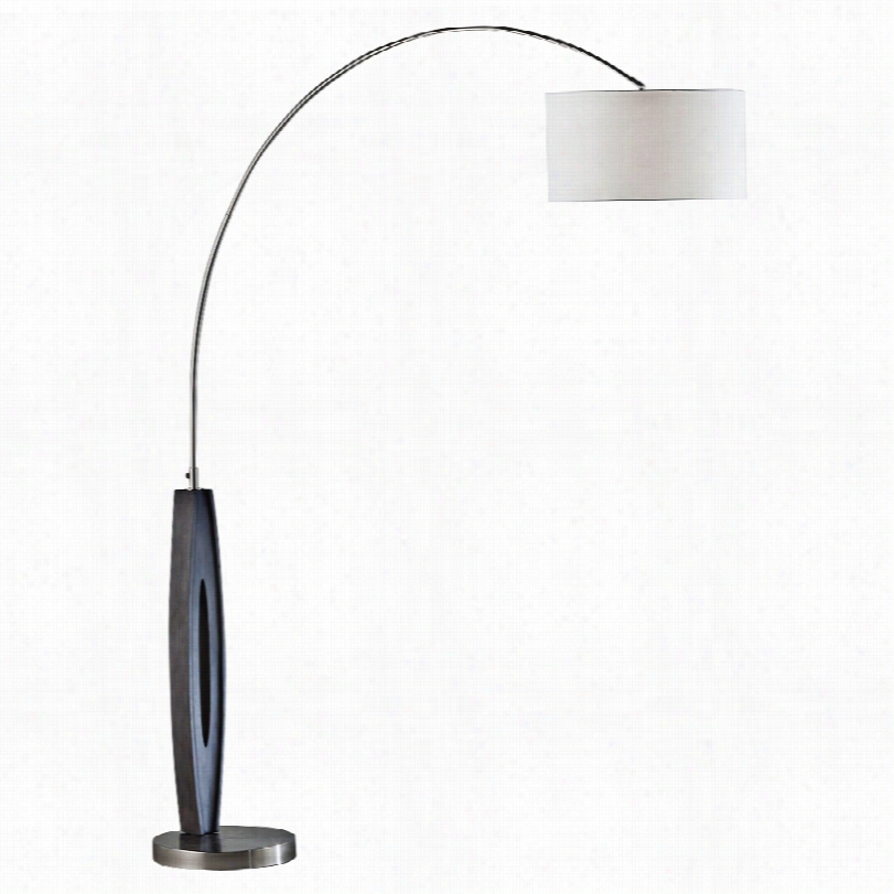 Contemporary Nova Aroma Contemporary Arc Floor Lamp