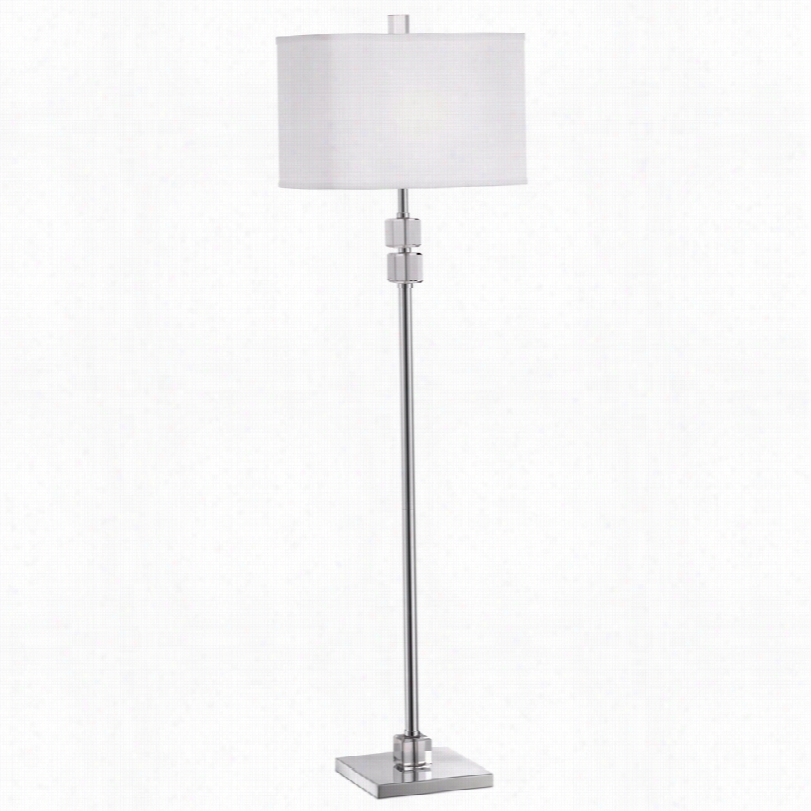 Contemporary  Penthouse Crystal Squaer Vienna Full Spectrum Floor  Lamp