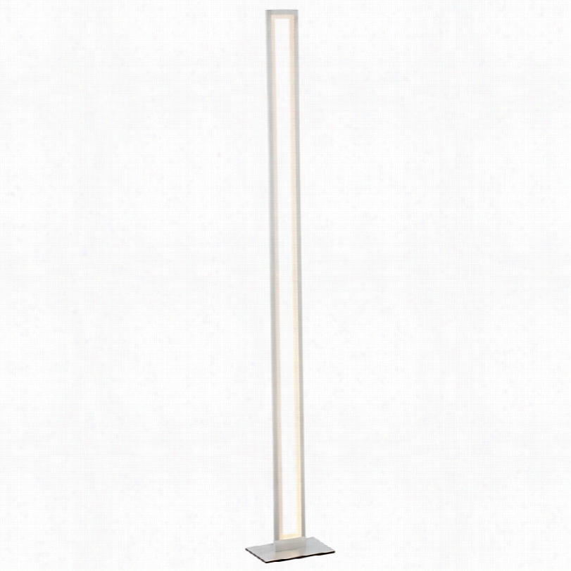 Contemporary Possini Euro Modern Cabirni Ledt Ower Floor Lamp