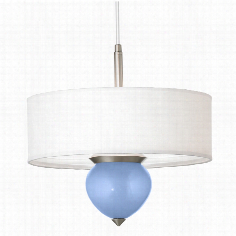 Contemporary Tempest Lue Metallic Cleo 16-inch-w Pendant Chandelier