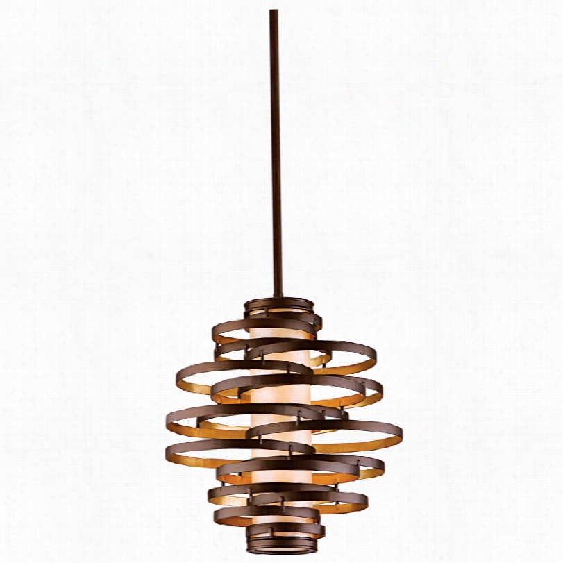 Contemporary Corbett Vertigo 18-inch-w Foyer Pendant Light