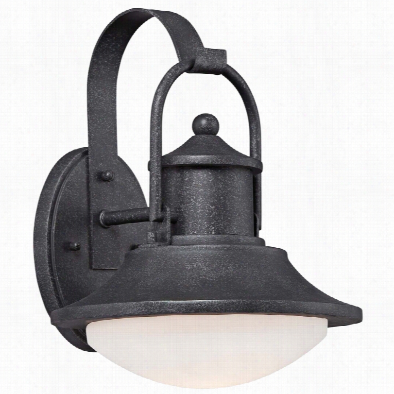 Conte Mporary Crest Extended Elevation Silver Led Outdoor Hanging Light