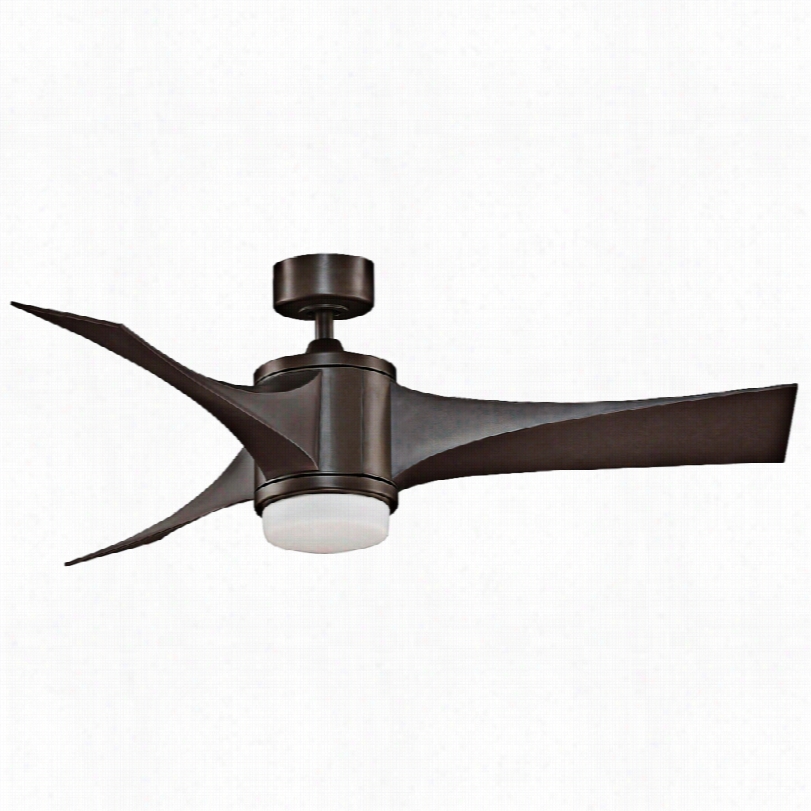 Cont Emporary Fanimation Jennix Ceiling Fan - 52"" Oil Rubbed Bronze