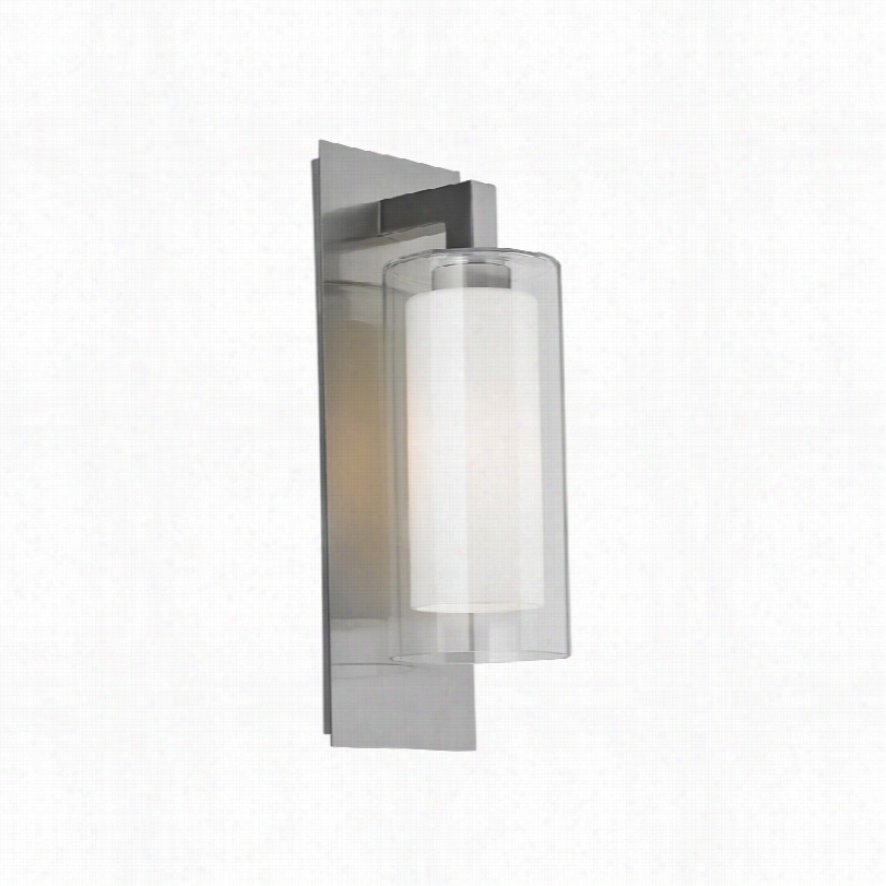 Contem Porary Feiss Salinger Double Glass 20-inch-h Outdoor Wall Lightt