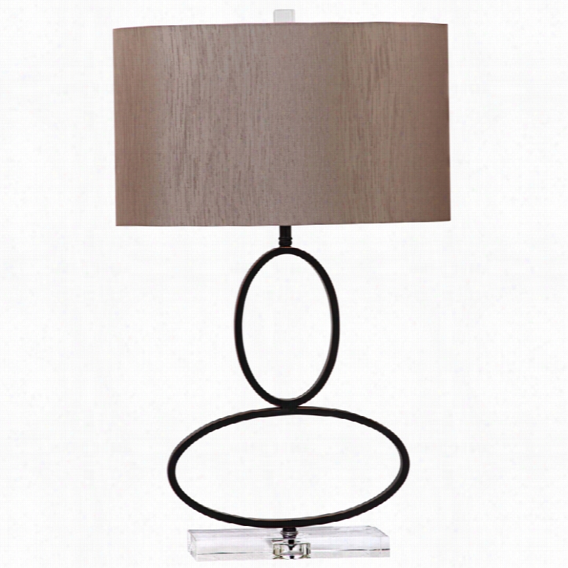 Contemporary Gatewaymetal Ings Oil Rubbed Bronze 28-inch-h Table  Lamp