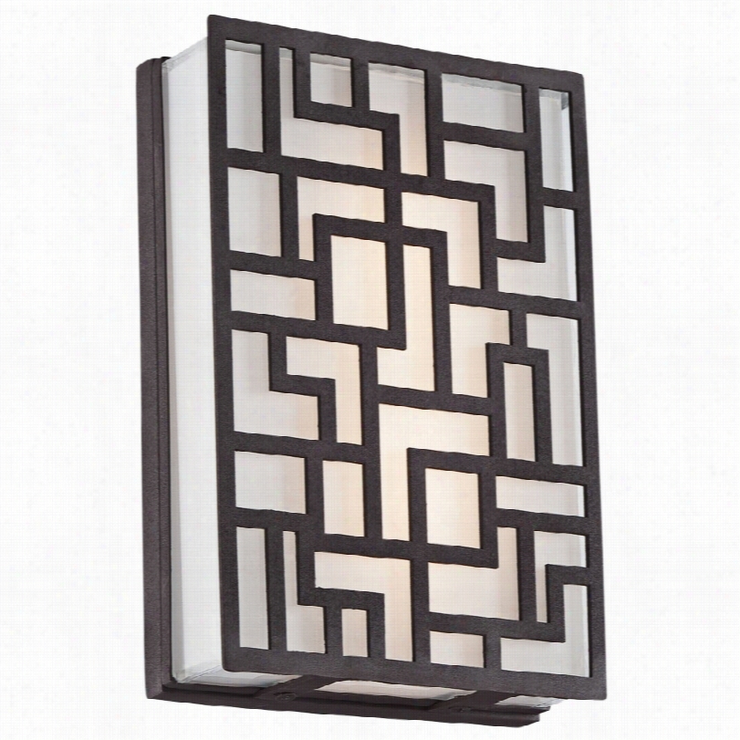 Contemporary George Kovacs Alecia's Necklace 9&qu Ot;&quo;th Led Outdoor Wall Light