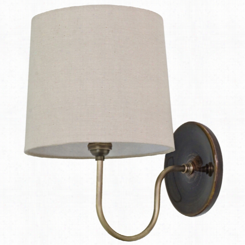 Contemporary House Of Roy Scatchard Stonewae Brown Wall Lamp