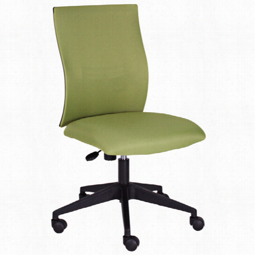 Contemporary Kaja Contemporary Green 20-inch-w Adjutable Office Chair