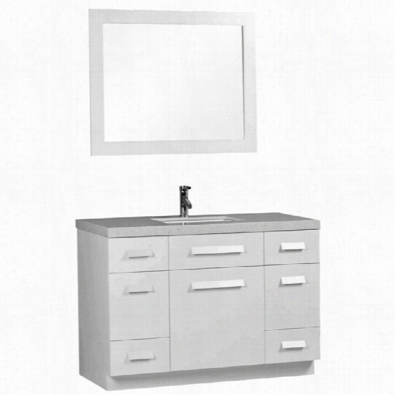 Contemporary Moscony Pale  48-inch-w Unmarried Sink Vanity Set