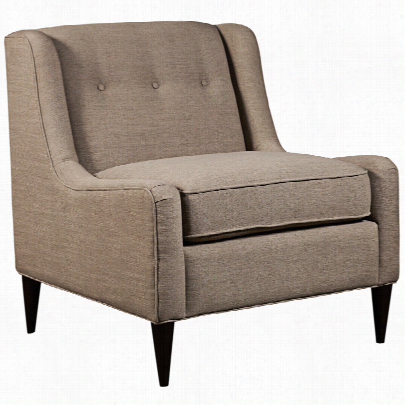 Contemporary Newport Khaki 37-inch-h Accent Chair