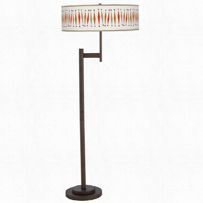 Contemporary Parker Light Blaster Tremble Giclee Br Noze Floor Lamp