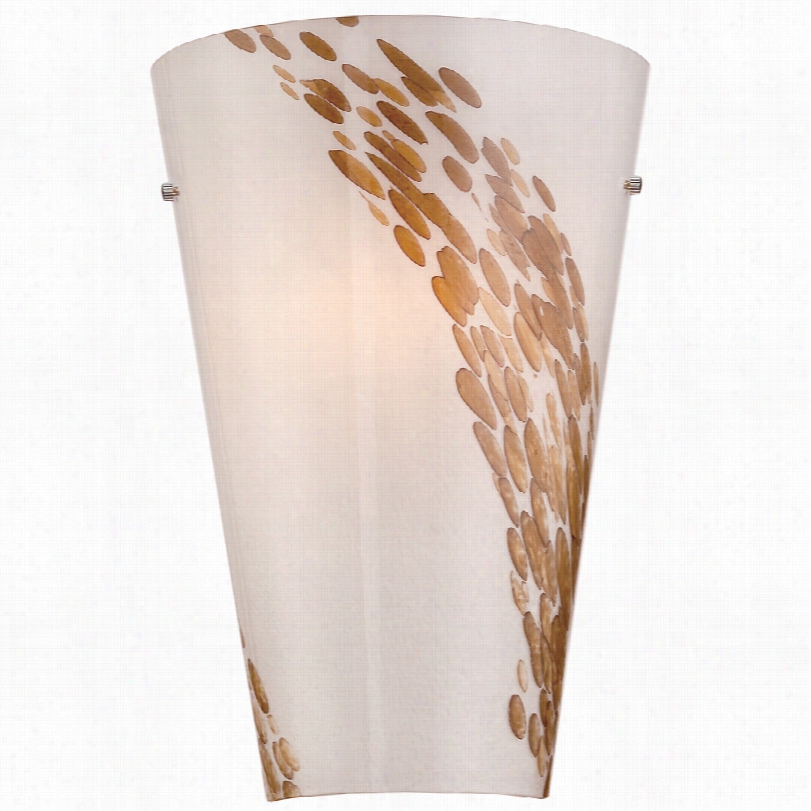 Contemporary Piave White Espr Esso Swi Rl 13-inch-h Led Wall Sconce