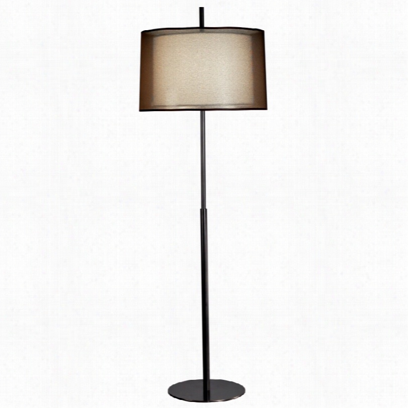 Contemporary Robert Abbey Saturnia 63 3/4-inch-h Floor Lamp