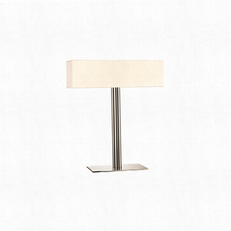 Contemporary Sonneman Madison Polished Nickel 19 1/2-inch-h Table Lamp