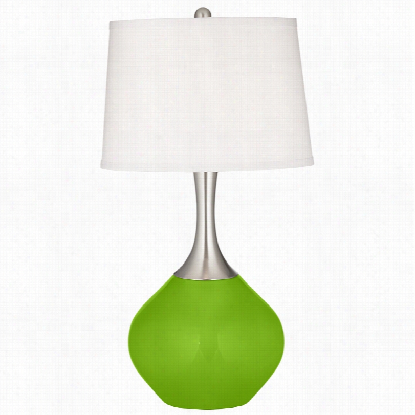 Contempprary Spencdr Neon Unripe 31-inch-h Table Lamp