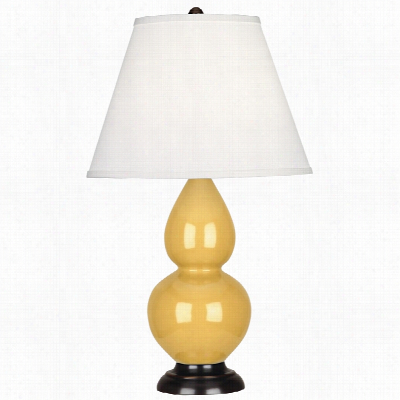 Contemporary Sunset Golden And Bronze 22 3/4-inch-h Table Lamp