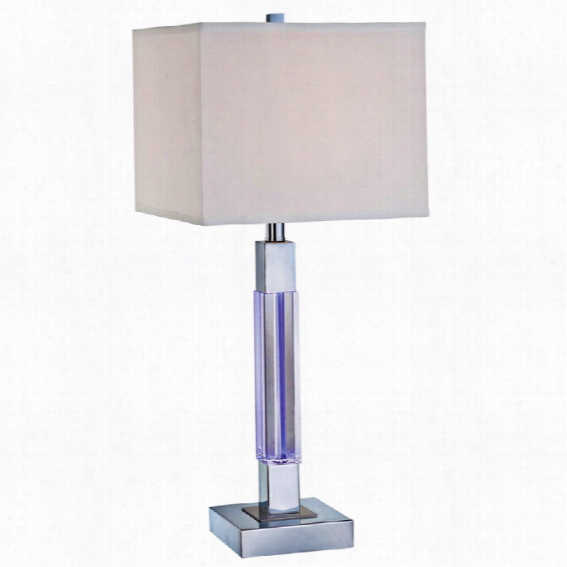 Crystal Fidelio Crystal Led Color-changing Lite Origin Table  Lamp
