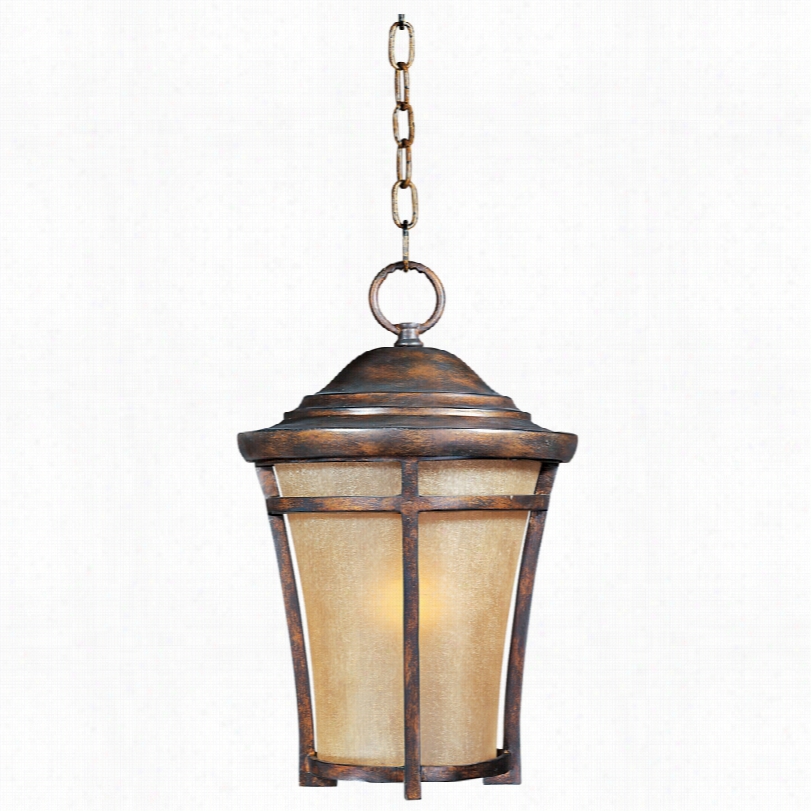 Transitional Maxim  Balboa Vx Copper 18 1/2-inch-h Outdoor Hanging Light