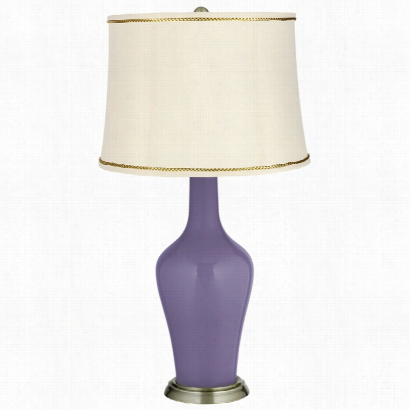 Transitional Purple Haz And Persident's Braid Fluctuate Anha Slab Lamp