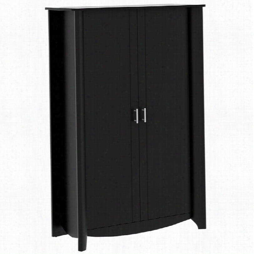 Contemporary Aero Classic Blqck 2-door 60 1/4-inch-h Tall Storage