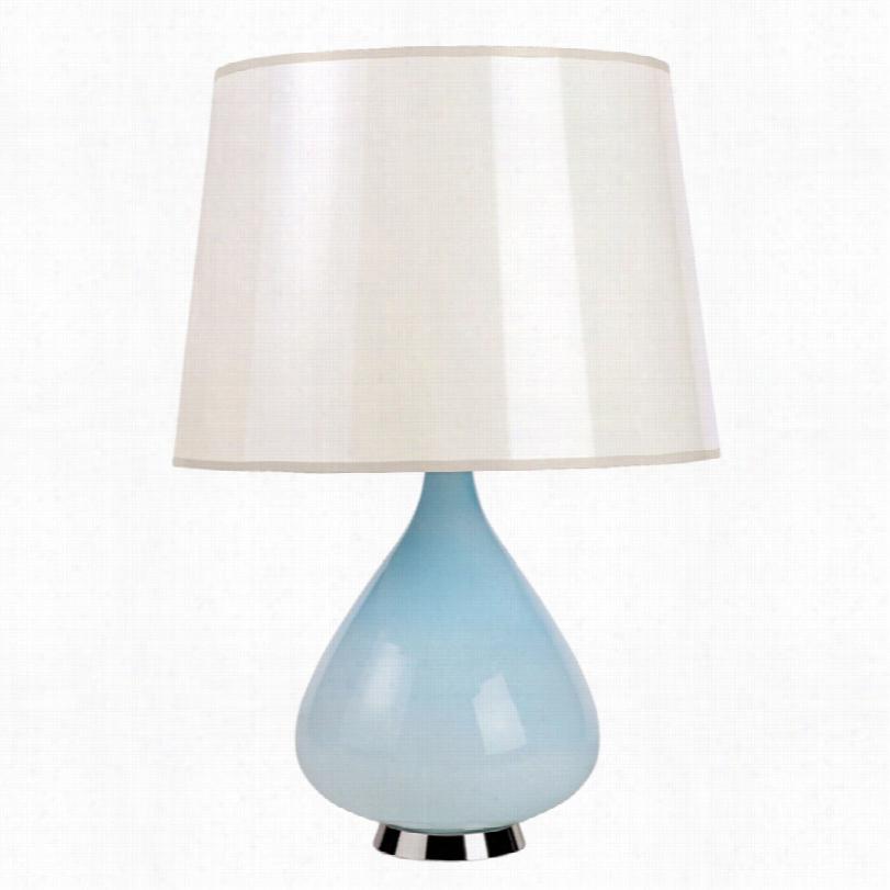 Con Temporary Capri Short Bue Glass 26-inch-h Jonathan Adler Table Lamp