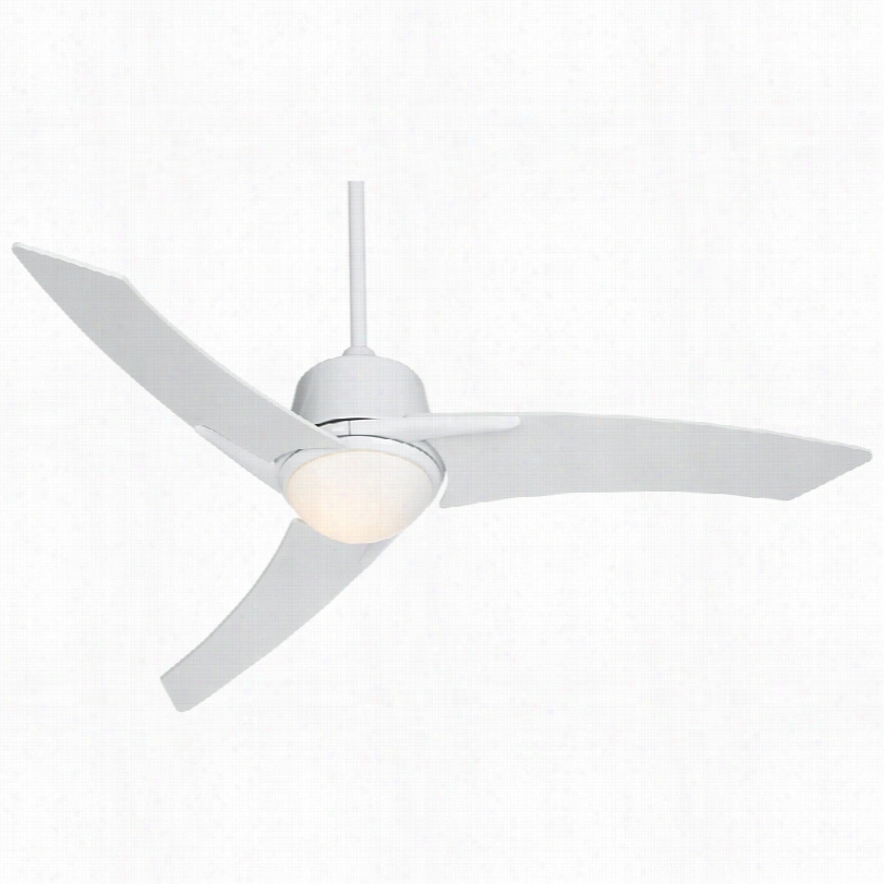 Contemporary Casa Vieja M Atrix Ceiling Fann With Light - 48&"" White