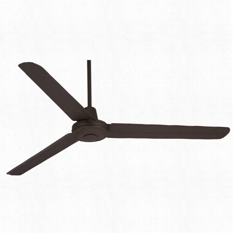 Contdmporary Casa Vieja Turbina Ceiling Fan - 60&qut;" Oi-lrubbed Bronze