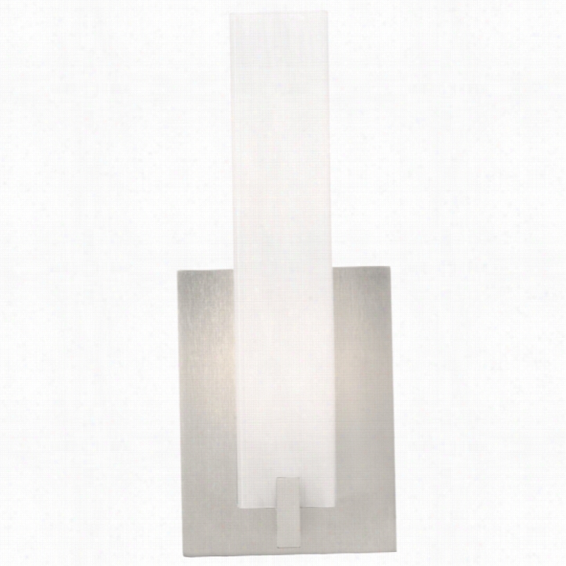 Conntempodary Cosmo Modern Frst With Satin Nickel Led Tech Wall Sconce