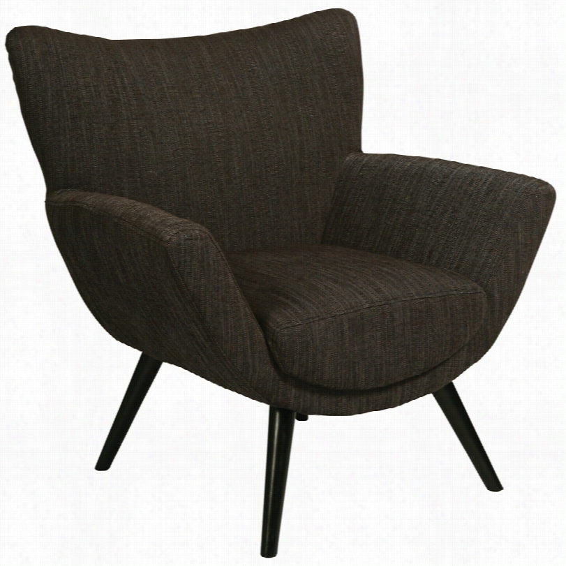 Contemporary Eurozone Nortghate Charcoal 35-inch-h Club Chair