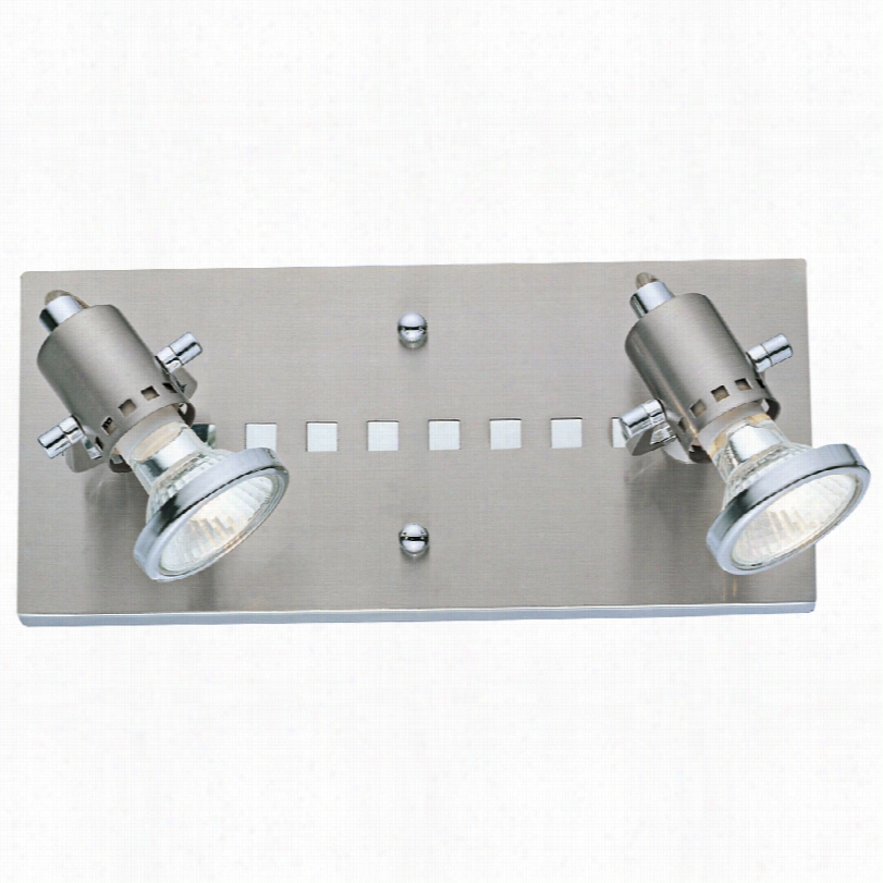 Contemporary Fizz Modern Matt Nickel/chrome Finish Ceiling Light