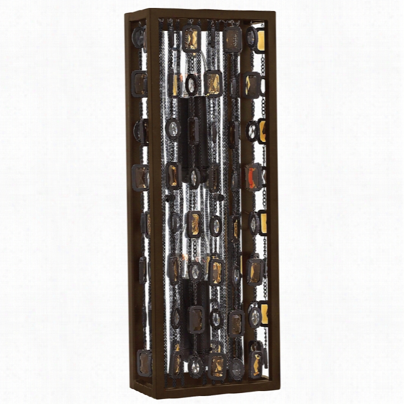 Contemporary Fredrick Ramond Mercado Anchor Bronze Wall Sconce