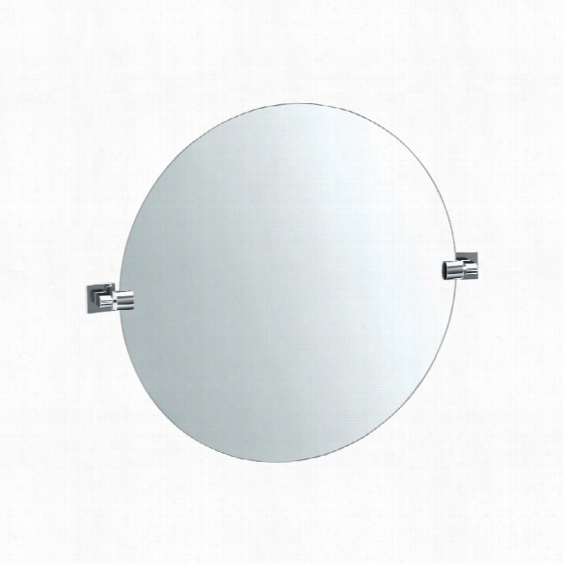 Contemporary Gattco Elevate Chrome Vanity Mirror-228 3/4x25