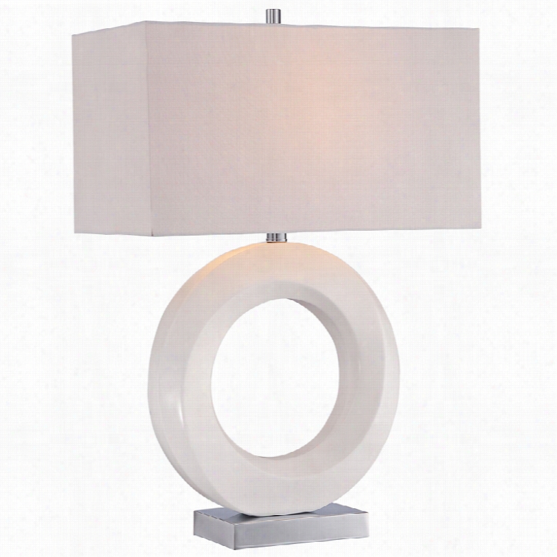 Contempor Ary George Kovacs Strlla  White Table Lamp