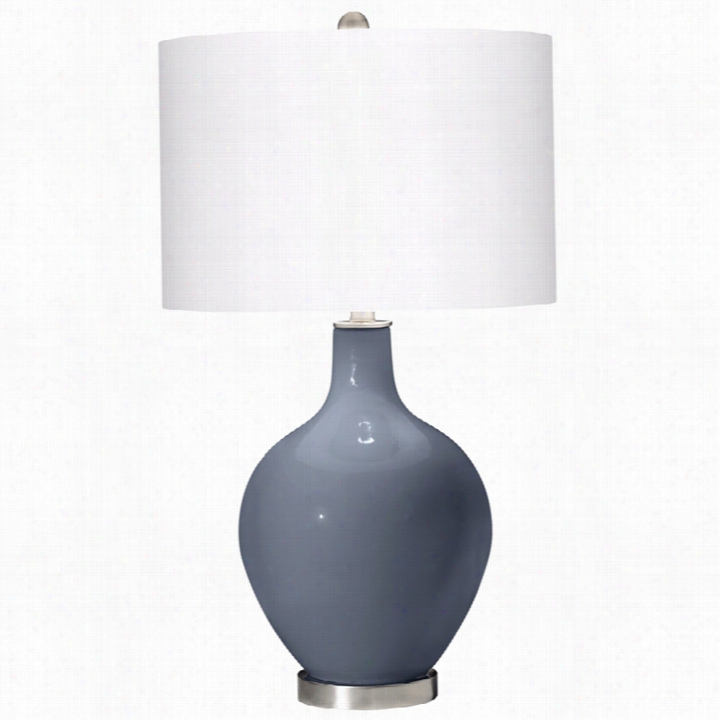 Contemporary Granite Pwak 28-inch-h Ovo Table Lamp