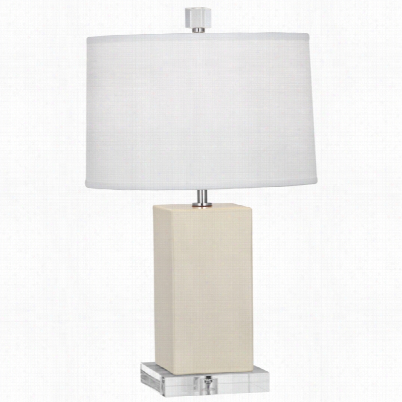 Contemm Poary Harvey Mo Dern Bone Ceramic 19 1/4_inch-ha Ccent Lamp