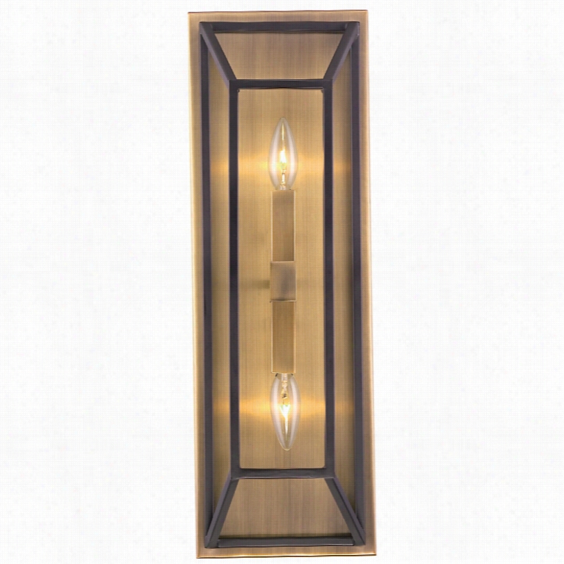 Contemporary Hinkley Fulton 22 1/2"" High Bronze Wall Sconce