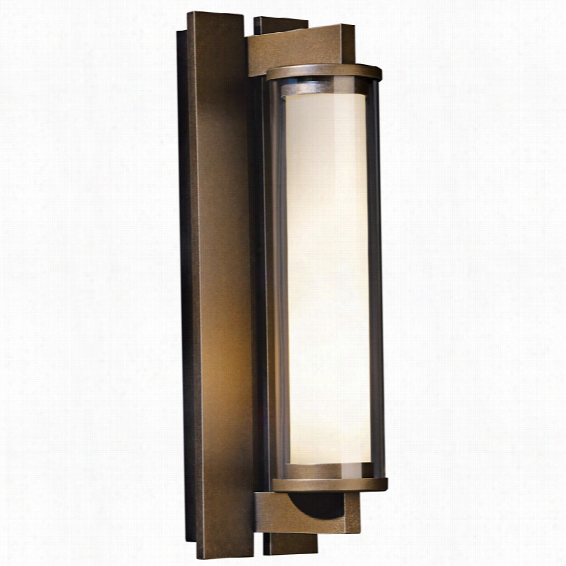 Contempora Ry Hubbardton Forge Blend Contemporary Outdoor Wall Sconce