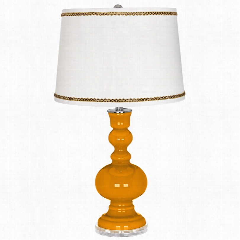 Contemporary Mango Apothecary 30-inch-h Table Lamp With Twist Scrkll Trim