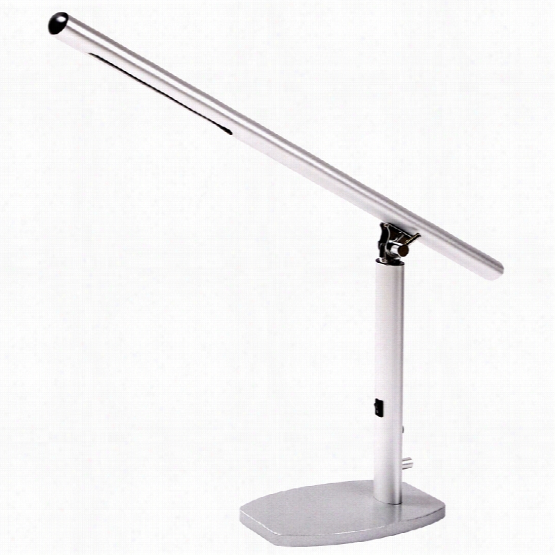 Contemporary Mighty Bright Lux Bar Aluminum Swivel 23-inch-h Desk Lamp