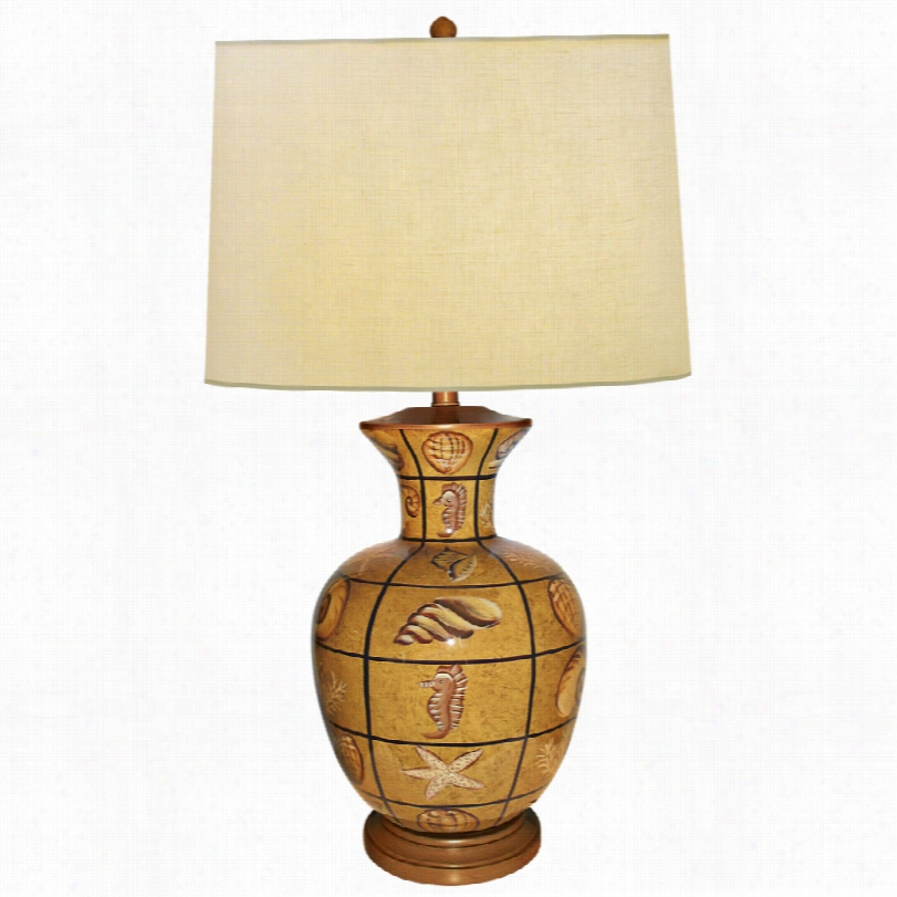 Contemporary Plaid Multi Sells Hand-panted Porcelain Tab Le Lamp