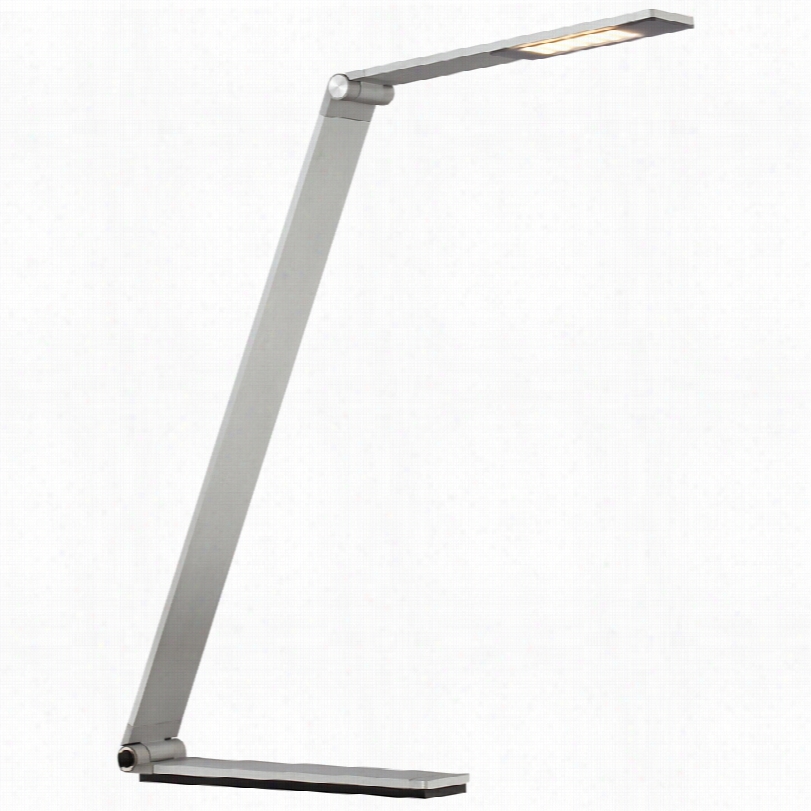 C Ontemporar Ypossini Euro Strauss Aluminum 18-inch-hl Ed Desk Lamp